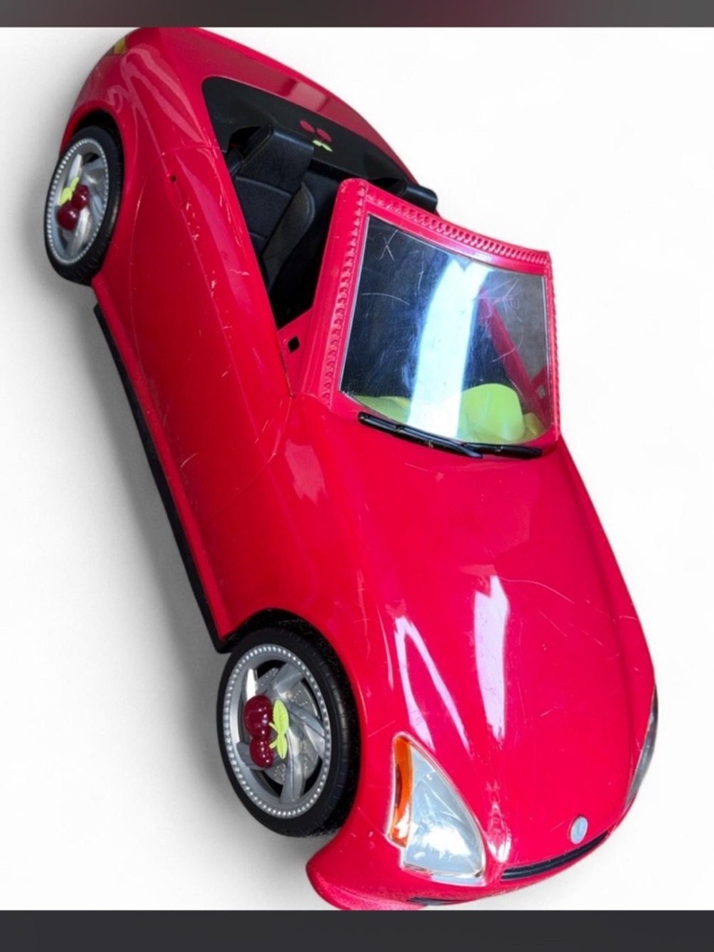 Barbie Mattel Red Cherry Convertible Car toy